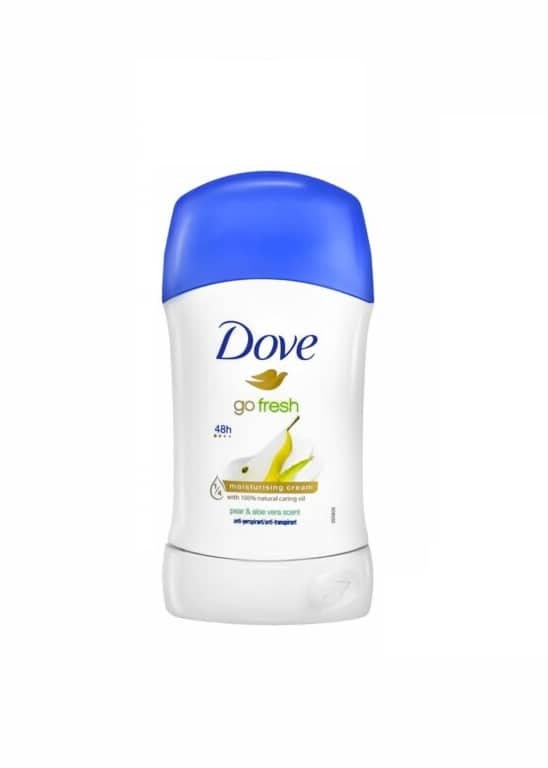 مام ضد تعریق زنانه داو DOVE مدل GO FRESH 48H با رایحه آلوئه ورا و گلابی حجم 40 گرم — تصویر ۲