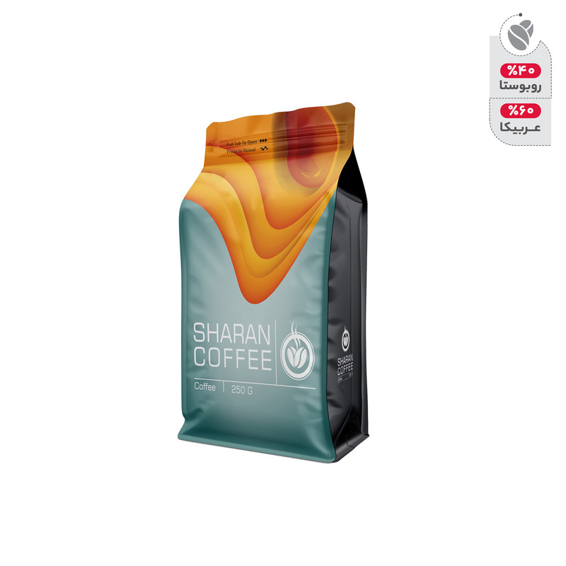 دانه قهوه میکس دراگون شاران – 250 گرم — تصویر ۴