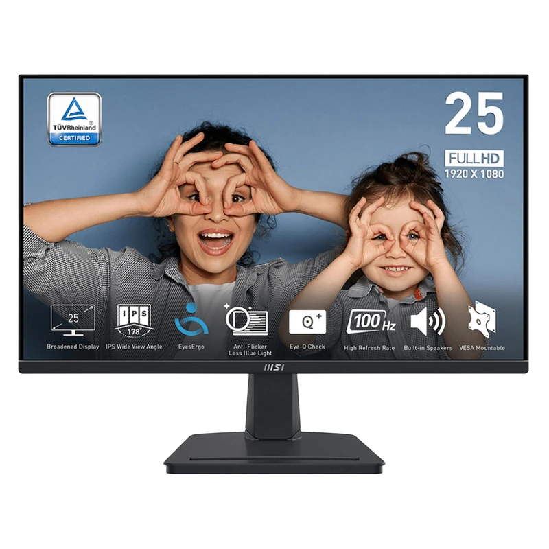 مانیتور ام اس آی PRO MP251 سایز ۲۵ اینچ IPS با کیفیت Full HD