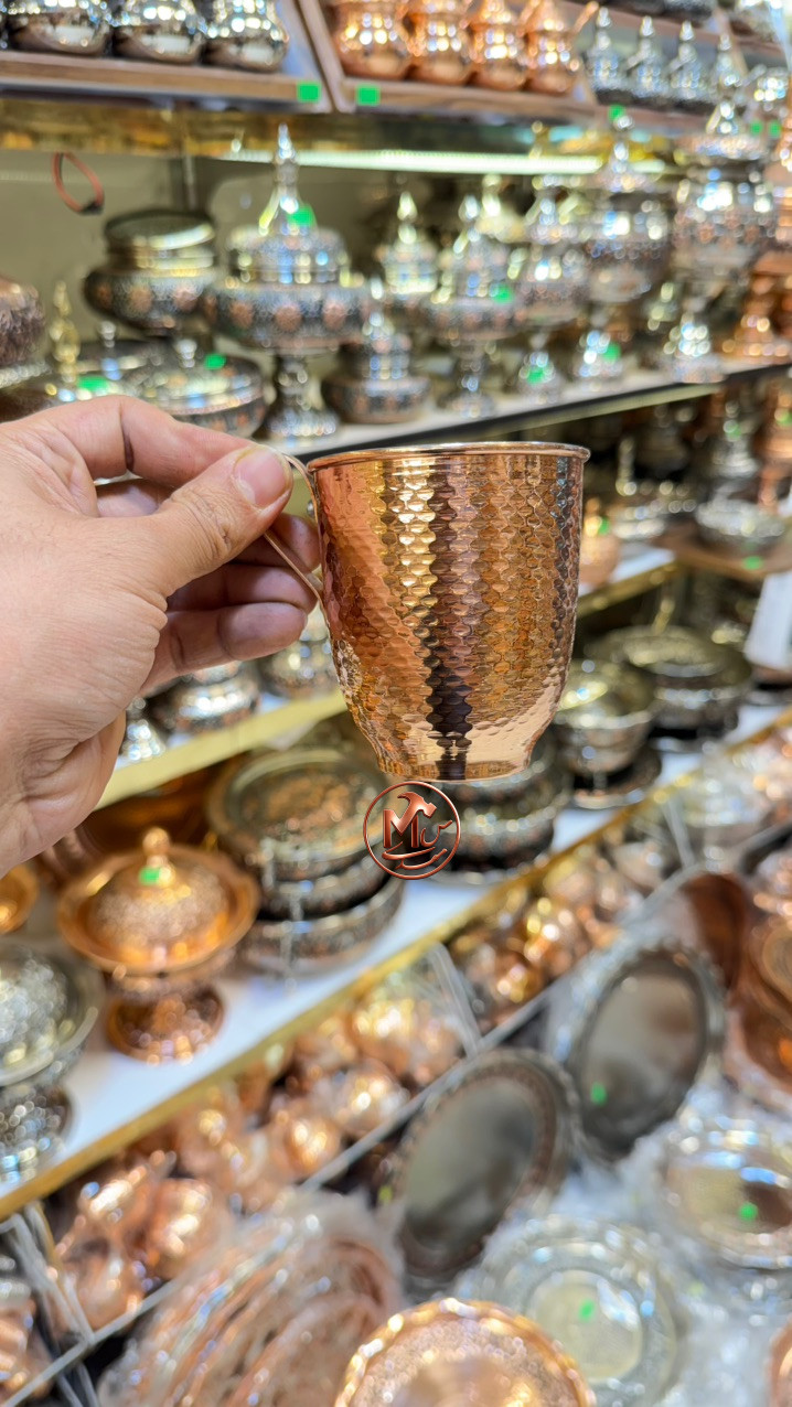 لیوان مسی چکشی — تصویر ۳