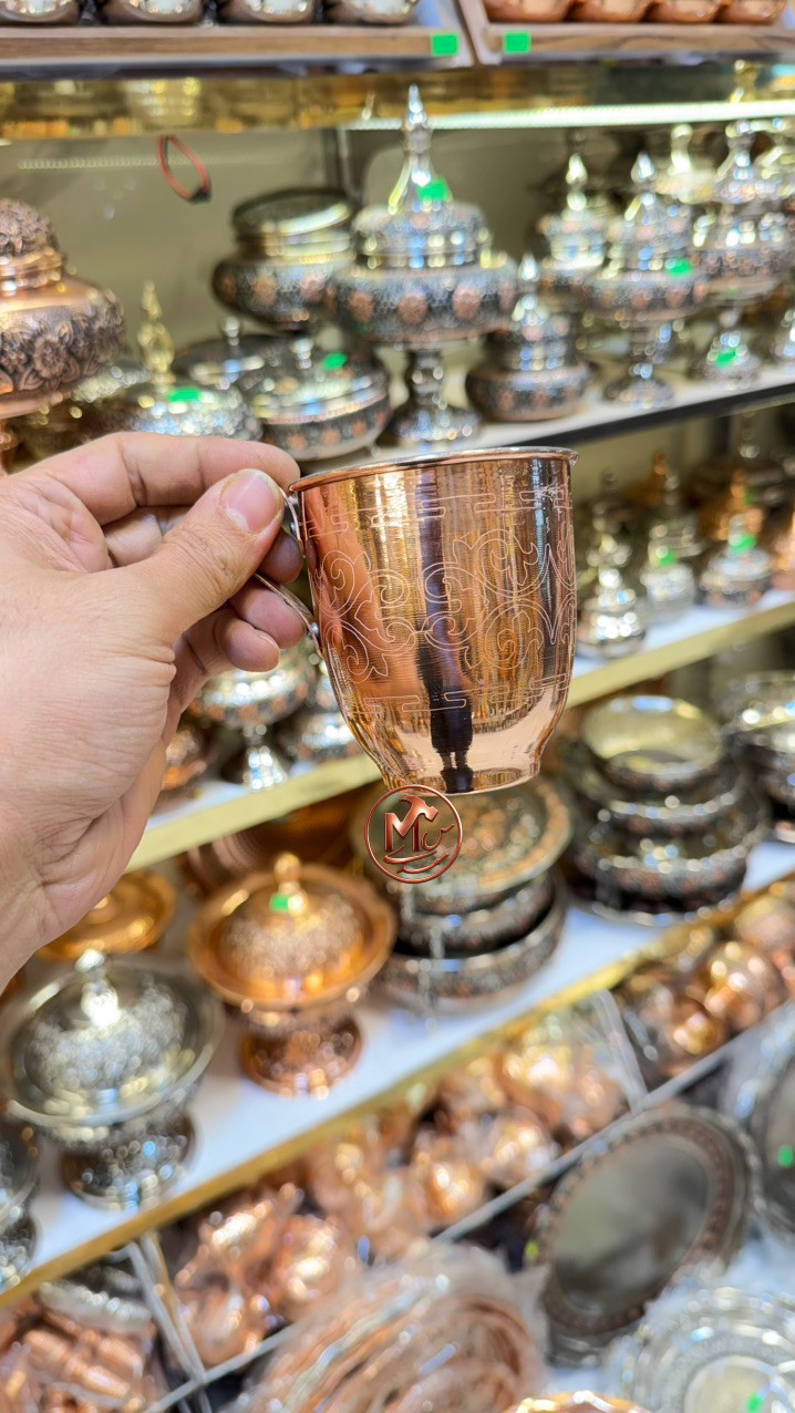 لیوان مسی طرحدار — تصویر ۵