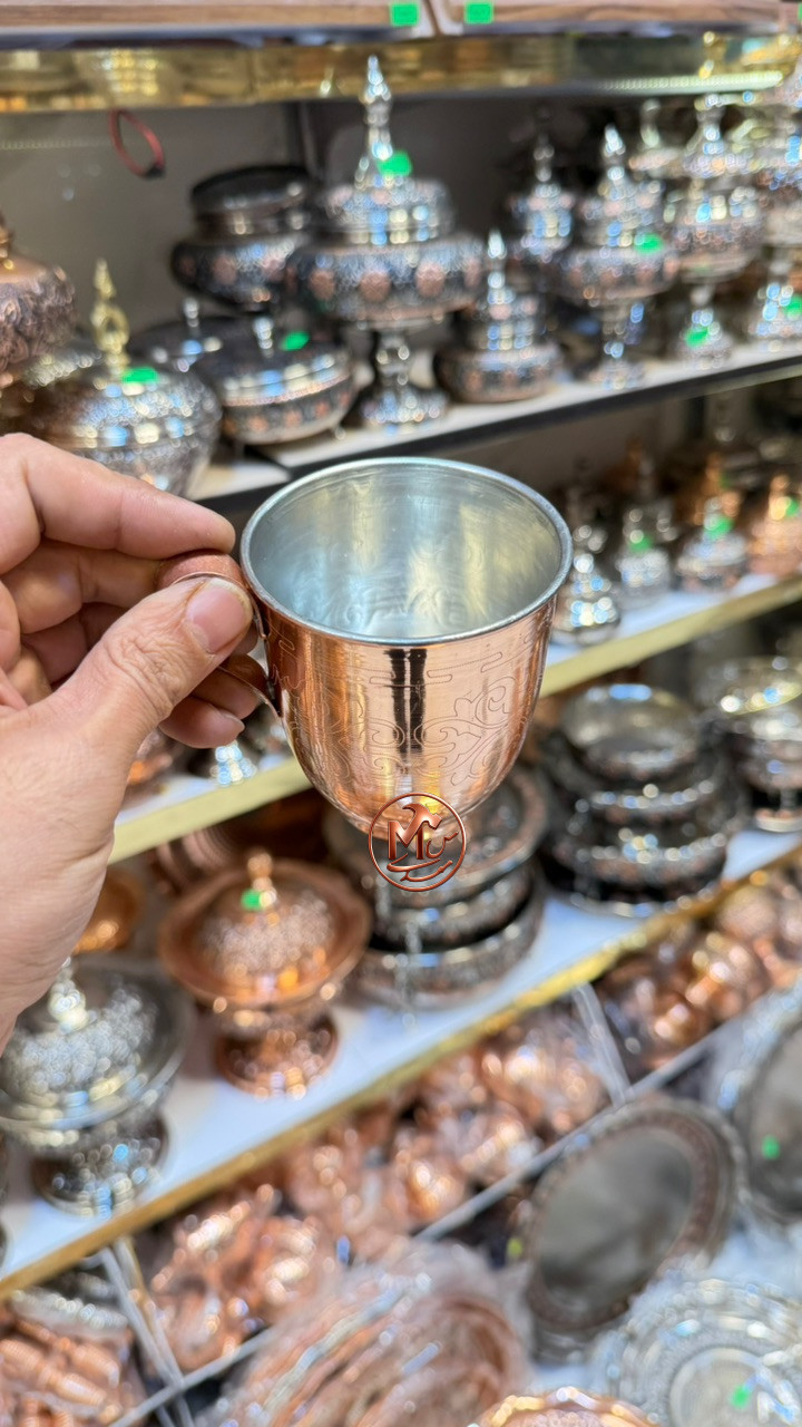 لیوان مسی طرحدار — تصویر ۲