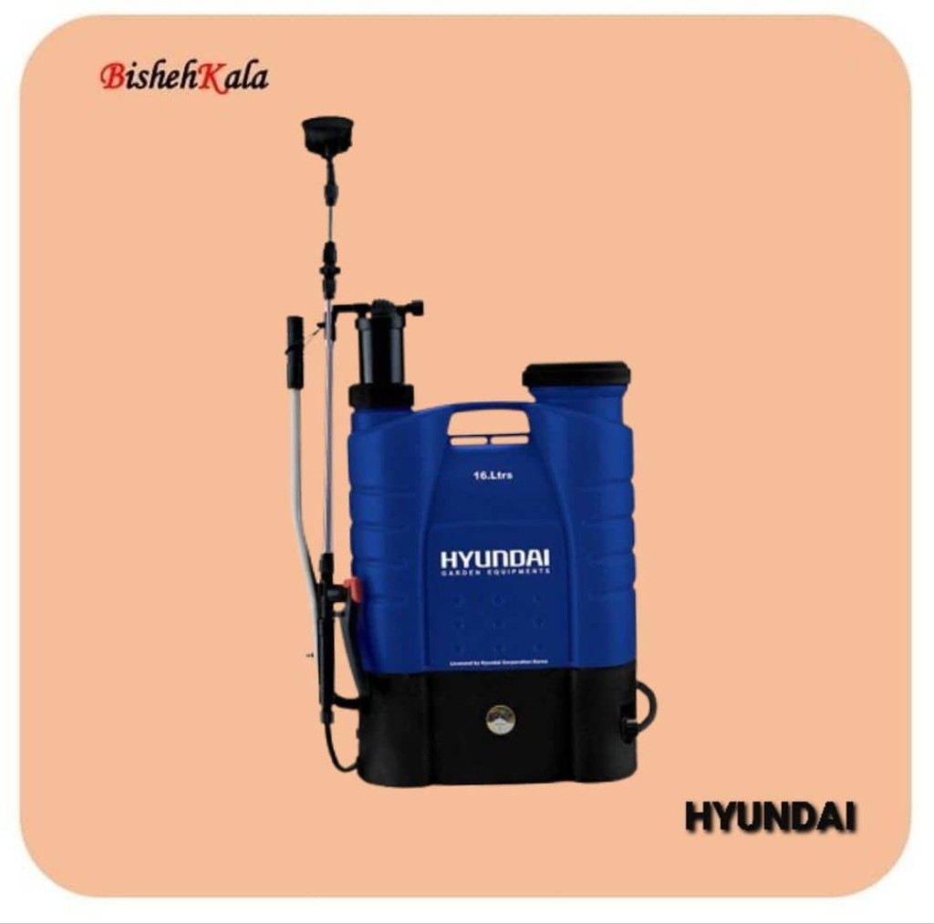 سم پاش شارژی دو کاره کوله ای HYUNDAI هیوندای مدل HP-1680 کد(3)