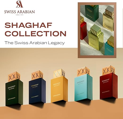 عطر مردانه Swiss Arabian Shaghaf – ادو پرفیوم ۷۵ میلی‌لیتر — تصویر ۵