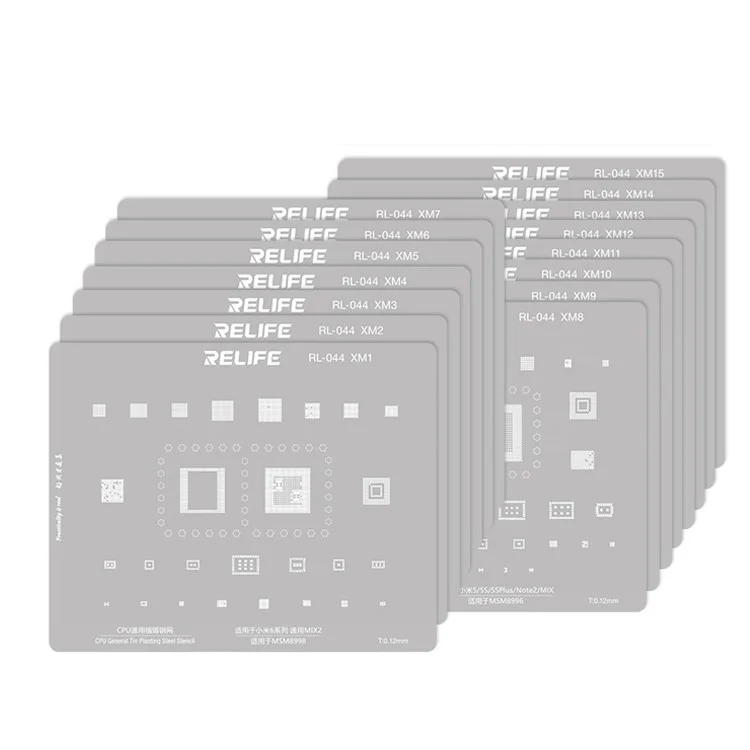 شابلون سری شیائومی XM1 تا XM15 ریلایف RL-044