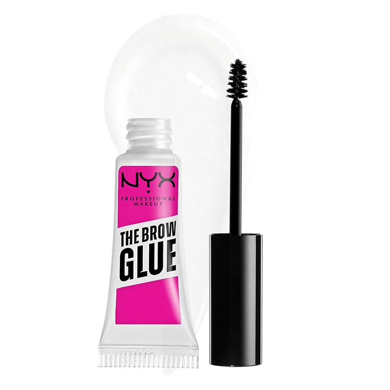 ژل حالت‌دهنده ابرو NYX Brow Glue – نگهدارنده قوی تا 16 ساعت، وگان، رنگ شفاف (Clear)