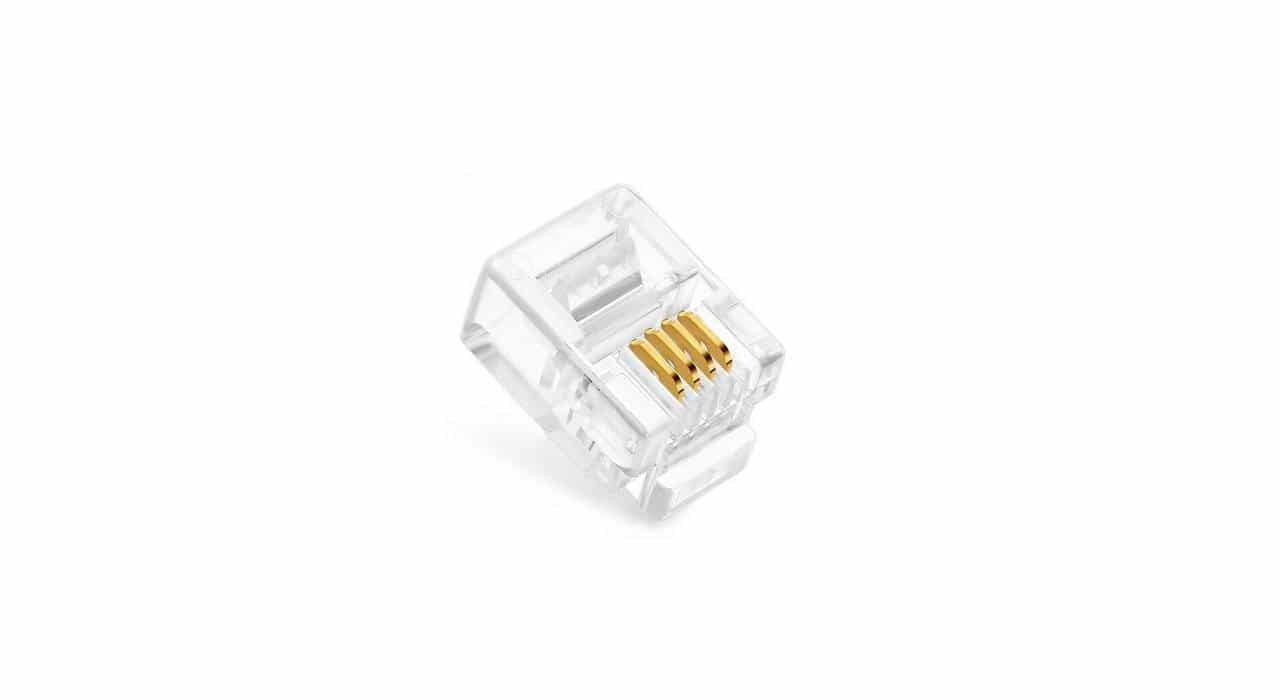 سوکت تلفن RJ11 بسته 10 عددی — تصویر ۲