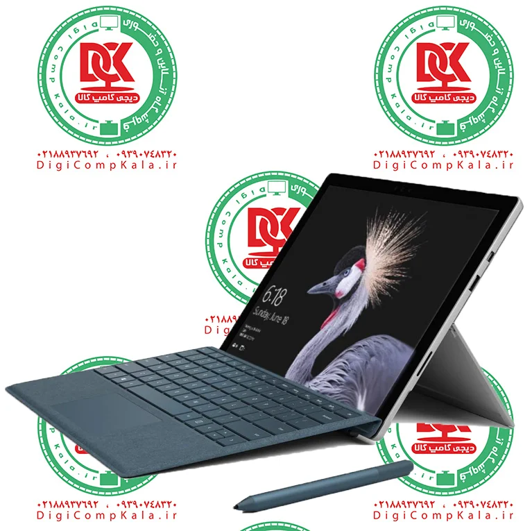 سرفیس پرو 5 سیمکارت خور 12.3 اینچ 5 مگاپیکسل لمسی Microsoft Surface Pro 5 Intel Core i5 7300u رنگ پلاتینی — تصویر ۴
