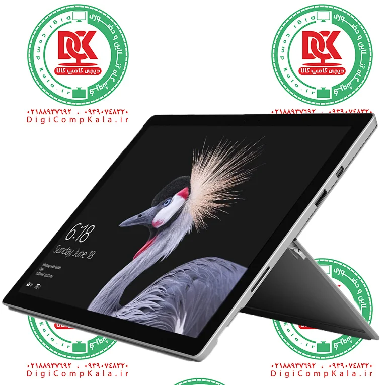 سرفیس پرو 5 سیمکارت خور 12.3 اینچ 5 مگاپیکسل لمسی Microsoft Surface Pro 5 Intel Core i5 7300u رنگ پلاتینی — تصویر ۲