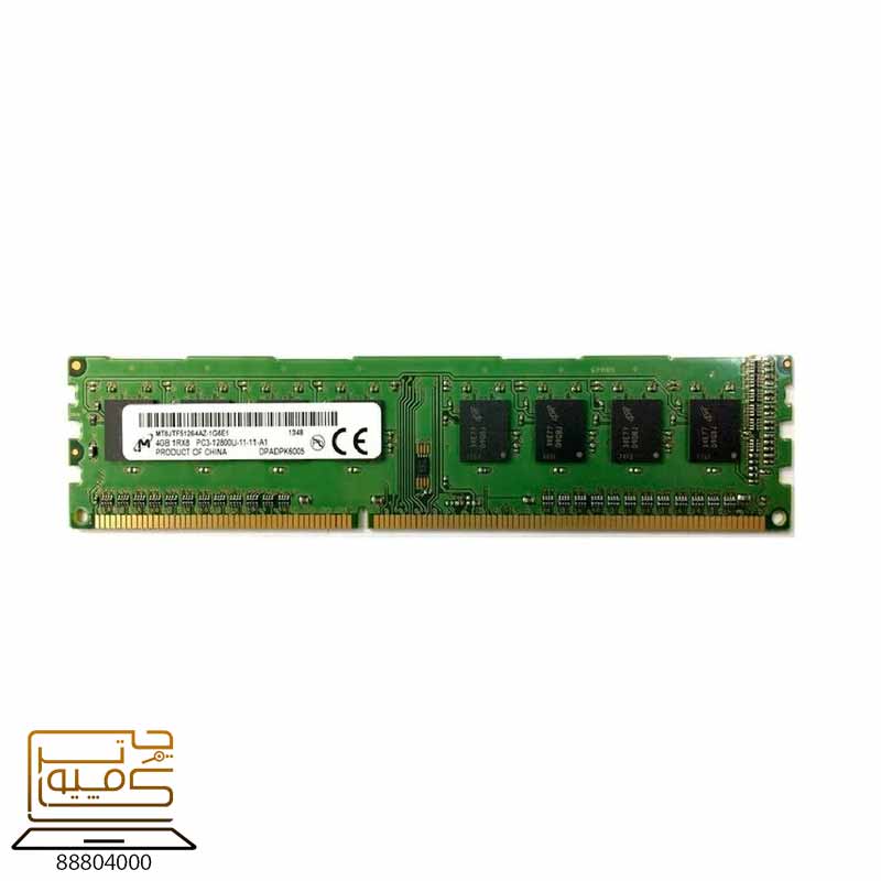 رم کامپیوتر میکرون مدلMICRON 4GB 1600 12800 CL11
