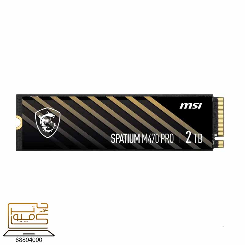 حافظه اس اس دی ام اس ای MSI SPATIUM M470 NVME 2TB Gen4x3 M.2 2280