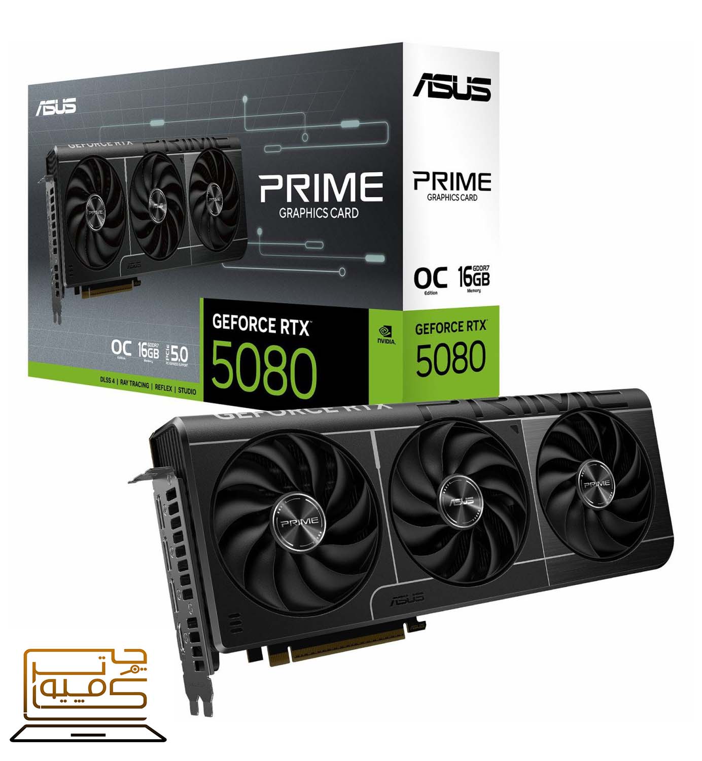 گرافیک ایسوس ASUS RTX 5080 PRIME 16G OC D7