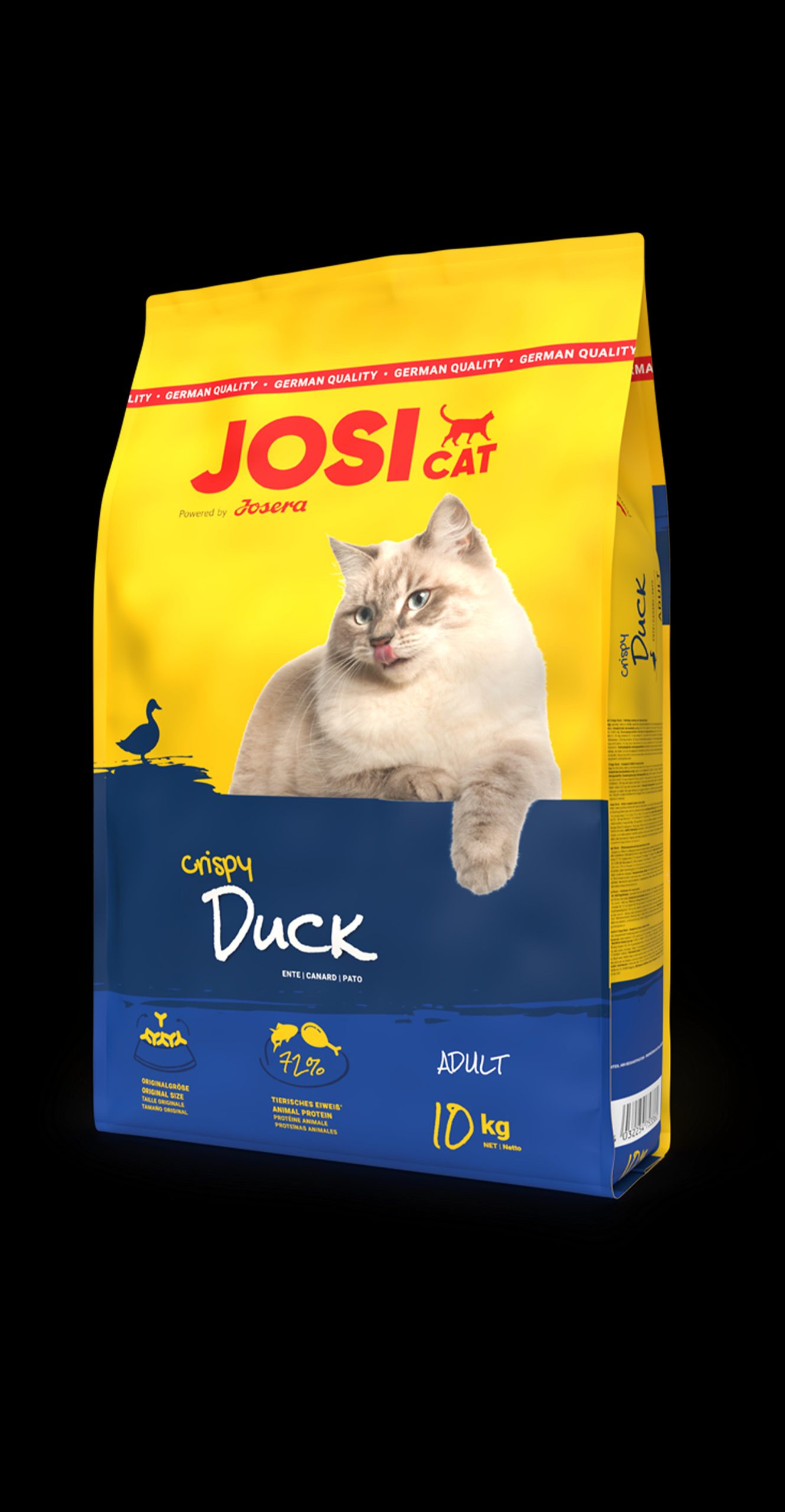 غذای خشک گربه جوسی کت با طعم اردک (وزن 18KG) (JOSERA) DUCK_JOSI cat