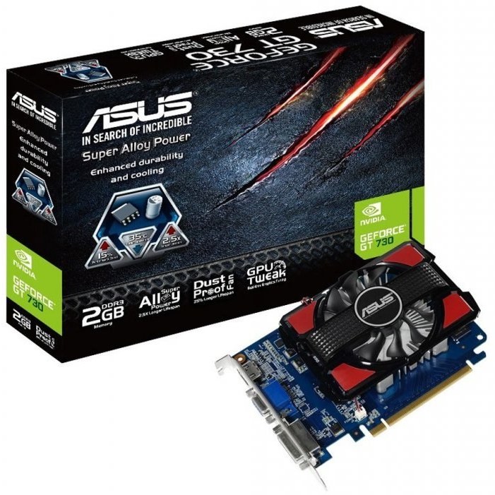ASUS GT 730 2GB 128BIT D3 گرافیک ایسوس