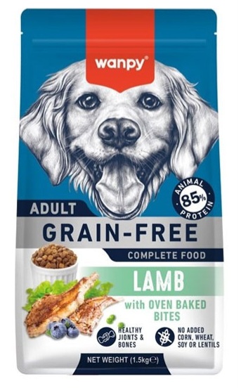 غذای خشک سگ ونپی با طعم گوشت بره (وزن 12KG) Wanpy Grain Free Dry Food For Adult Dog-Lamb