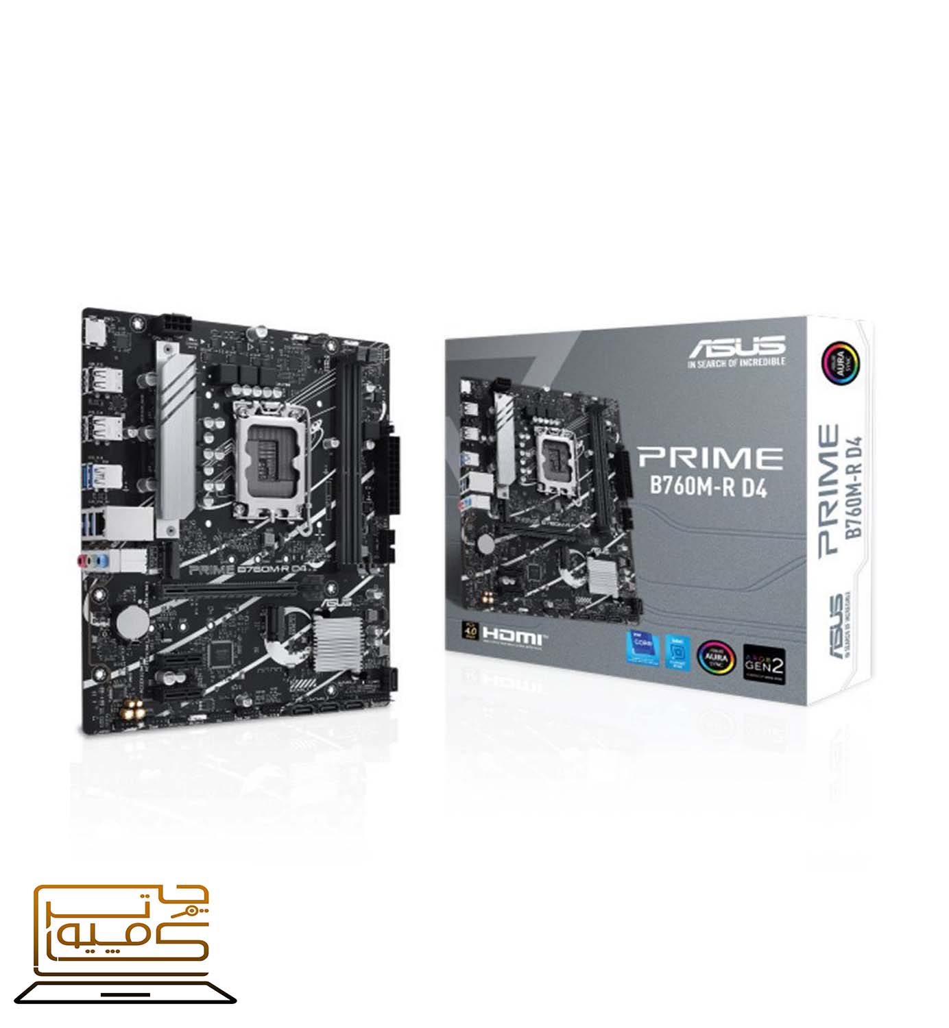 ASUS PRIME B760M-R D4 DDR4 Motherboard