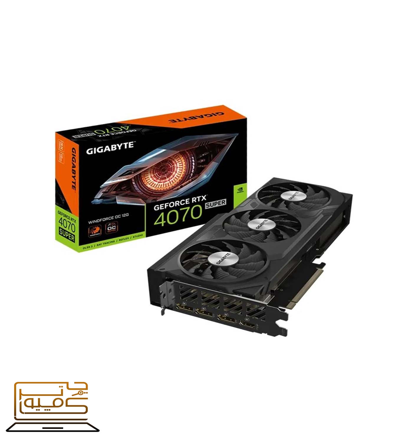 گرافیک گیگابایت GIGABYTE RTX 4070TI SUPER 16GB OC D6