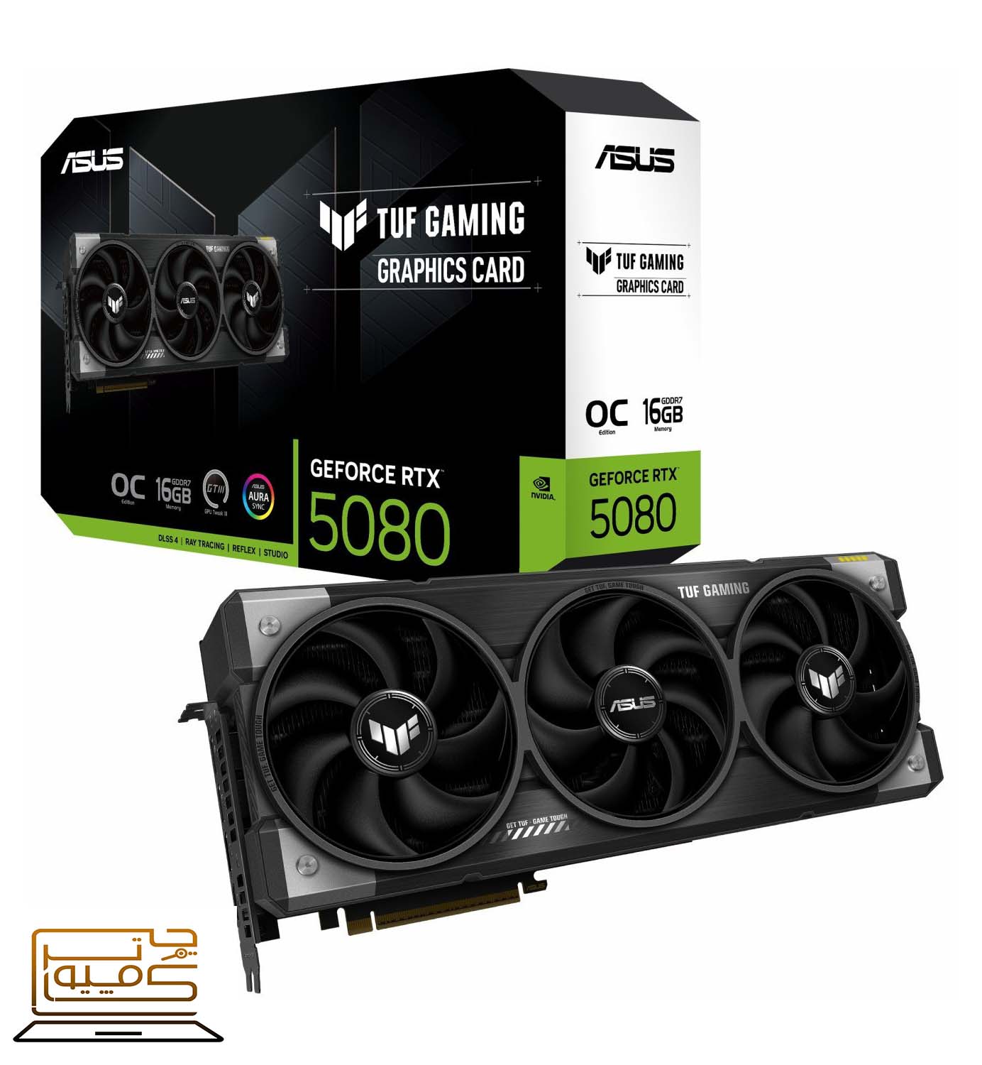 گرافیک ایسوس ASUS RTX 5080 TUF GAMING 16GB OC D7