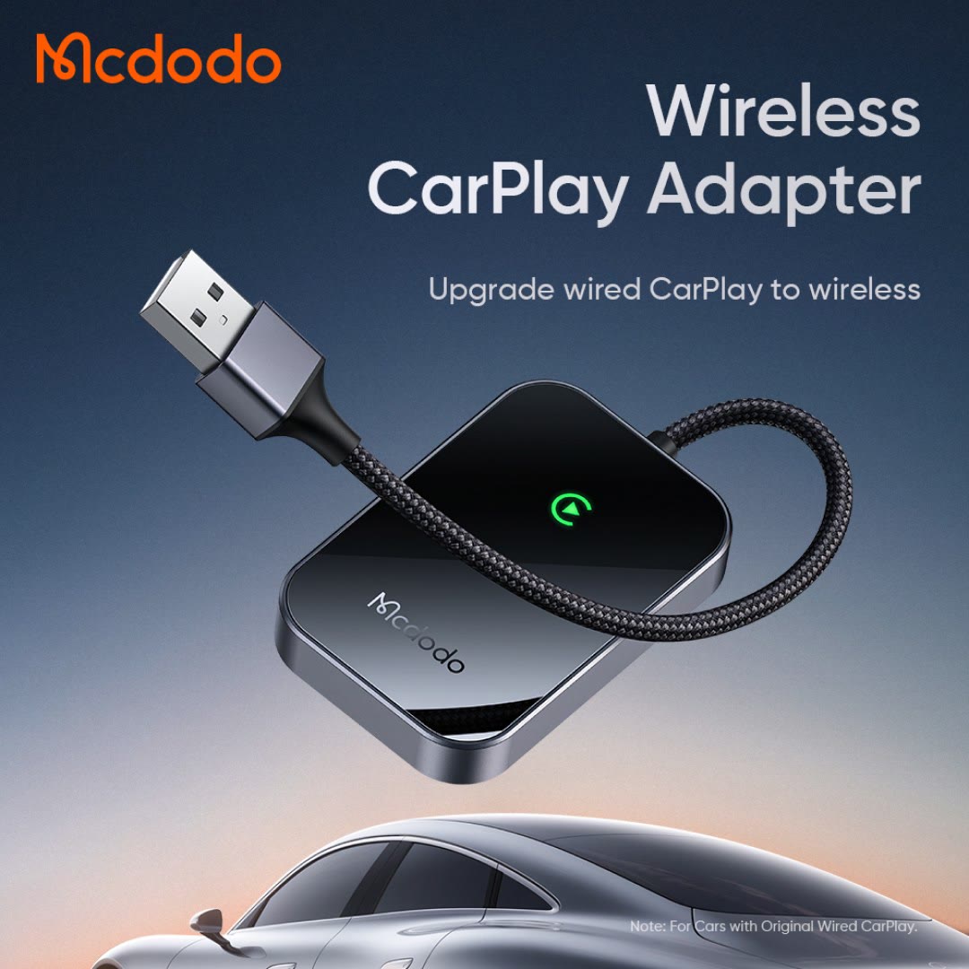 دانگل وایرلس اپل کارپلی مک دودو مدل Mcdodo CA-721 — تصویر ۷