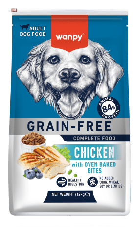 غذای خشک سگ ونپی با طعم مرغ (وزن 12KG) Wanpy Grain Free Dry Food For Adult Dog-Chicken