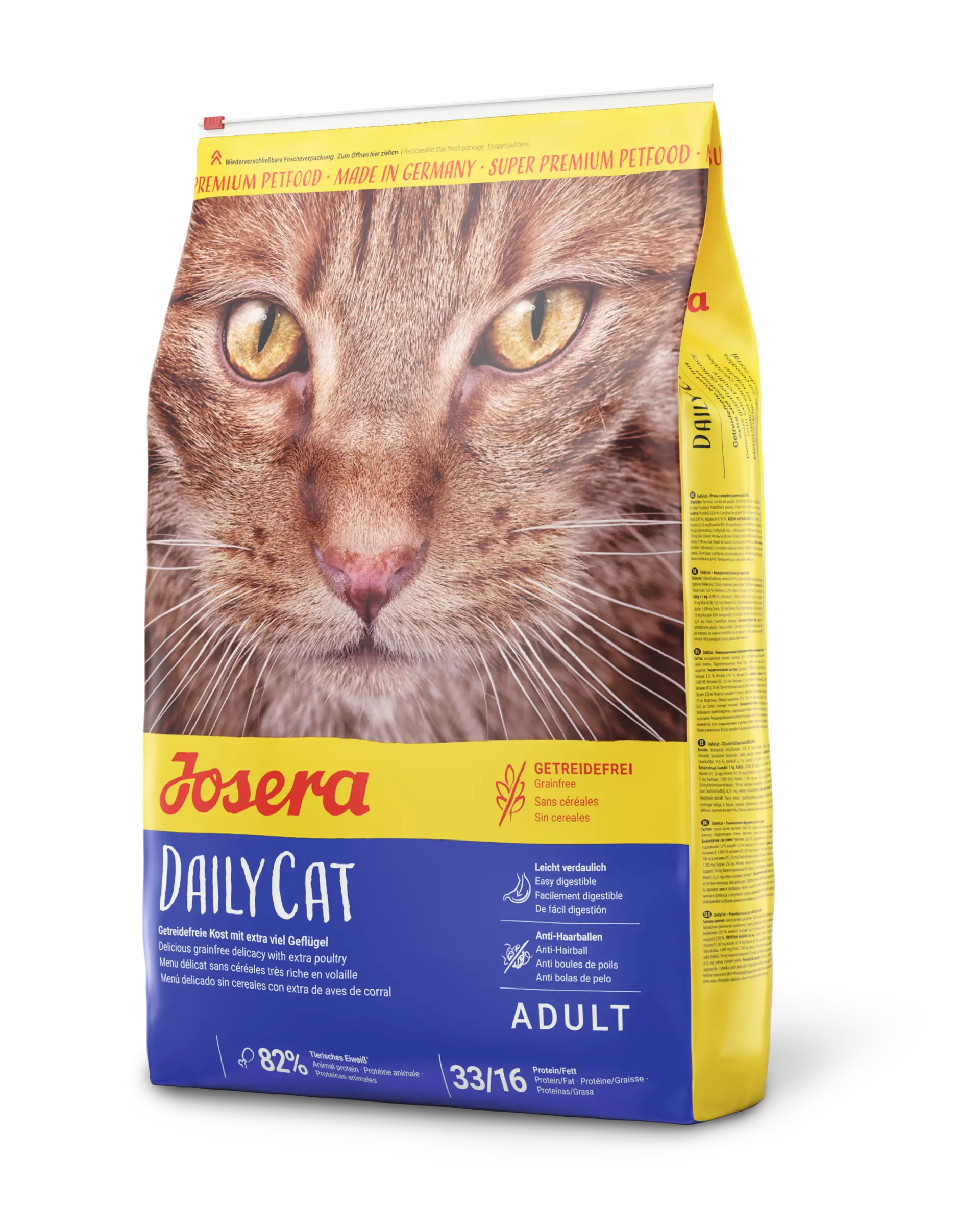 غذای خشک گربه دیلی کت جوسرا (وزن 10KG) DAILYCAT_JOSERA