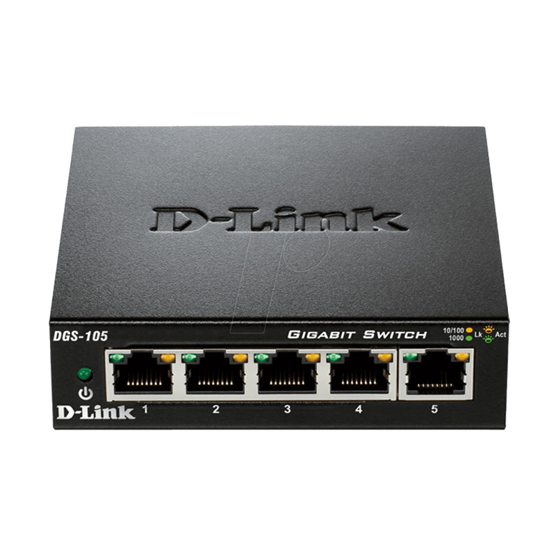 سوئیچ 5 پورت گیگابیت دی لینک DGS-105 در بازار شبکه — تصویر ۲