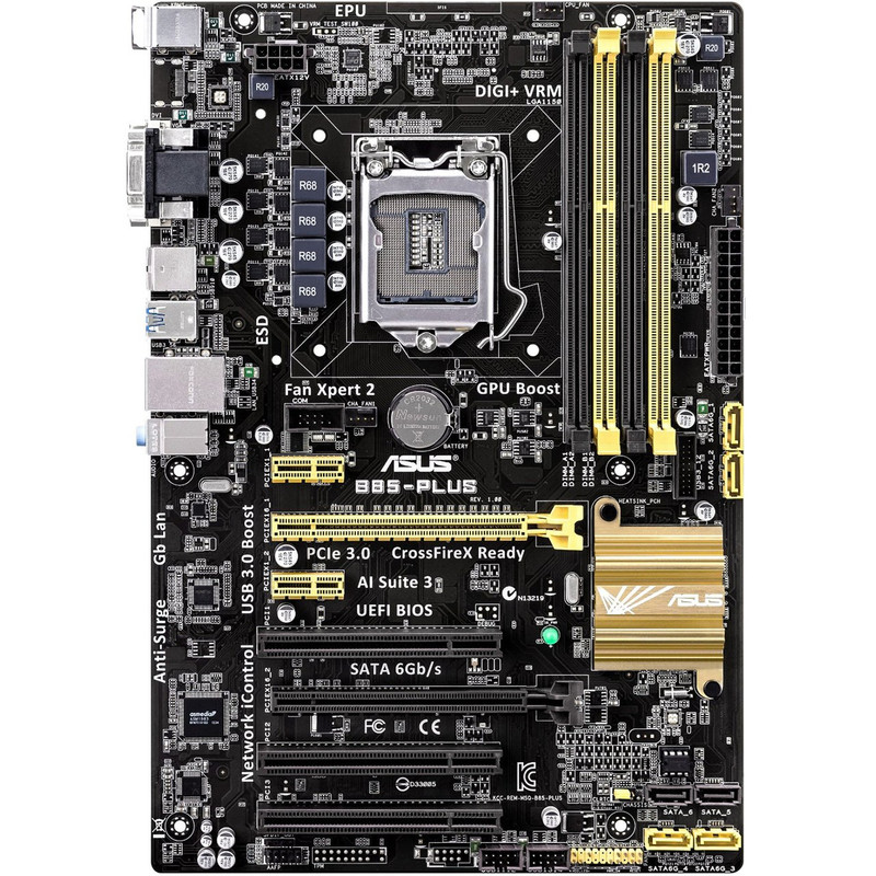 مادربرد ایسوس استوک MOTHERBOARD ASUS B85 PLUS