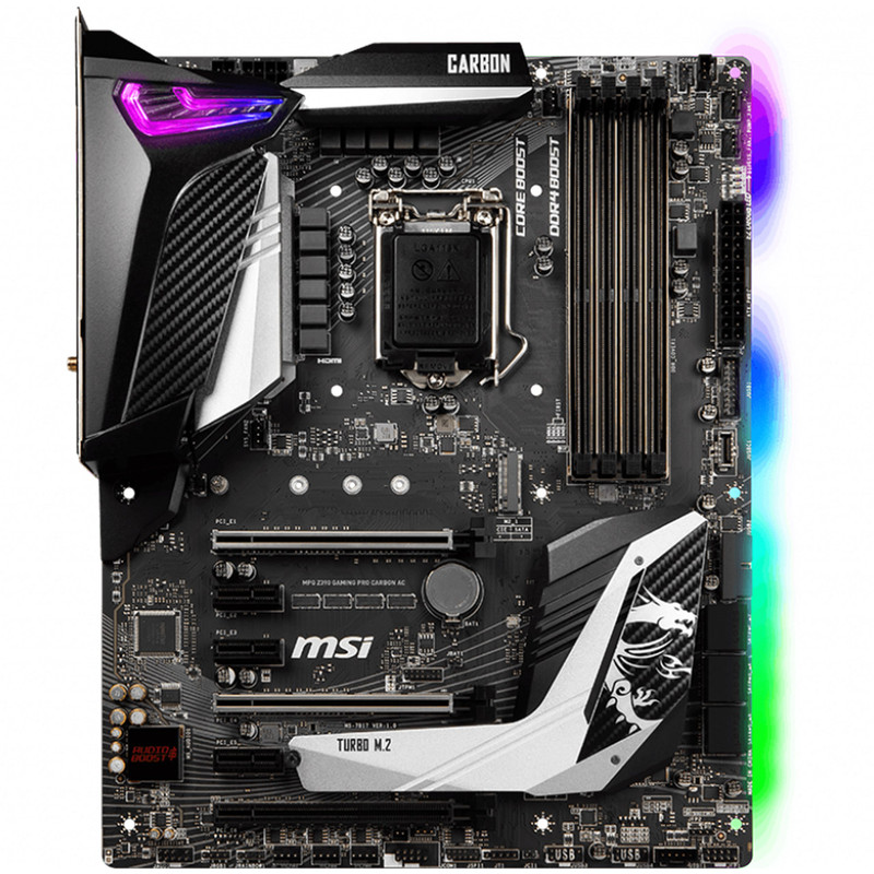 مادربرد ام اس آی مدل MSI Z390 GAMING PRO CARBON AC