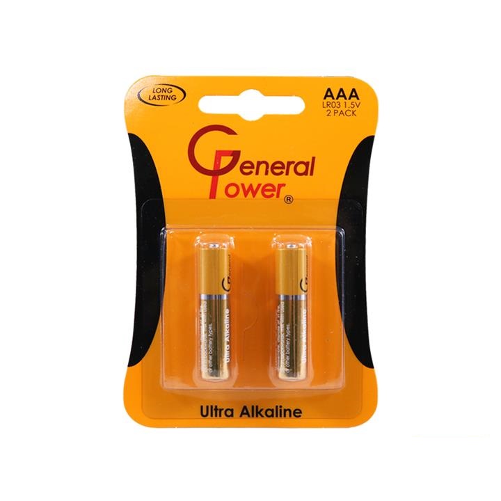 باتری نیم قلم آلکالاین جنرال پاور مدل General Power Ultra Alkaline