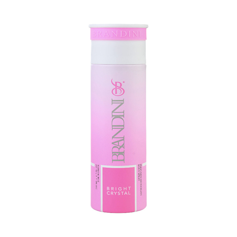 اسپری بدن زنانه برندینی برایت کریستال (ورساچه صورتی) – ۲۰۰ میل – Brandini Bright Crystal
