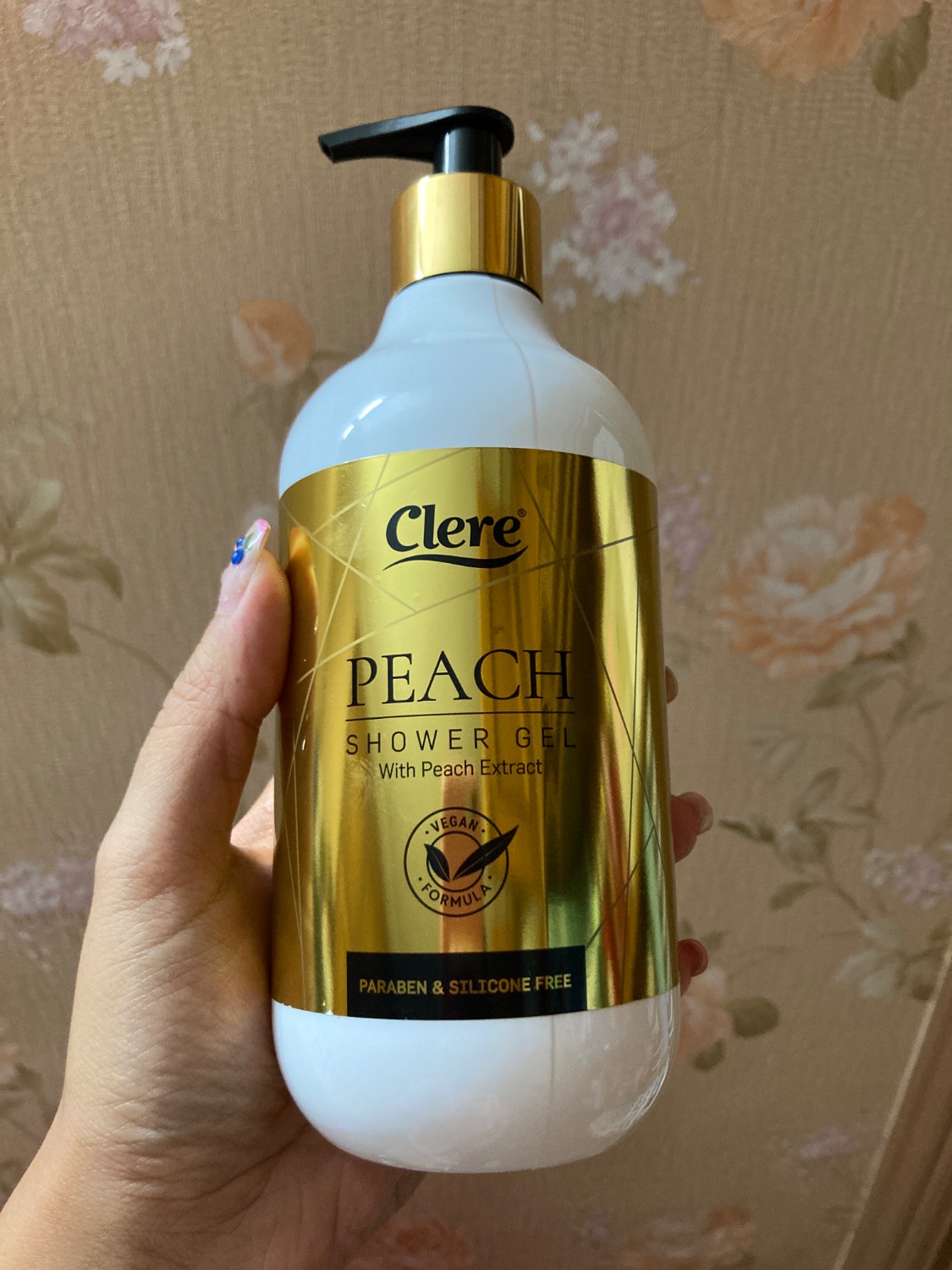 ژل دوش هلو کلره با عصاره هلو | Clere Peach Shower Gel