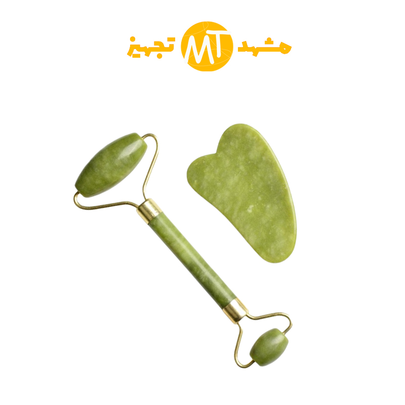 جید رولر همراه با سنگ گواشا