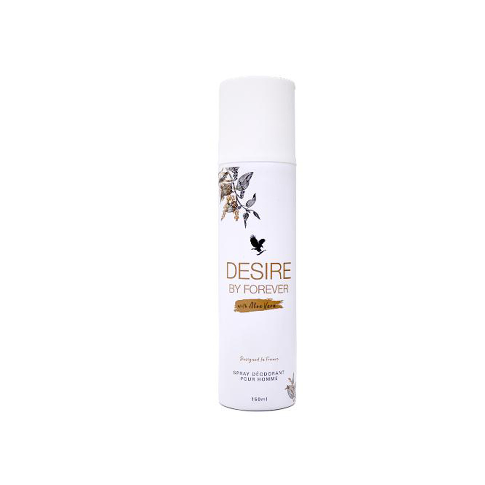 اسپری دئودورانت مردانه فوراور دیزایر | Desire By Forever Deodorant Spray For Men؛ محافظت طولانیمدت و رایحهای ماندگار