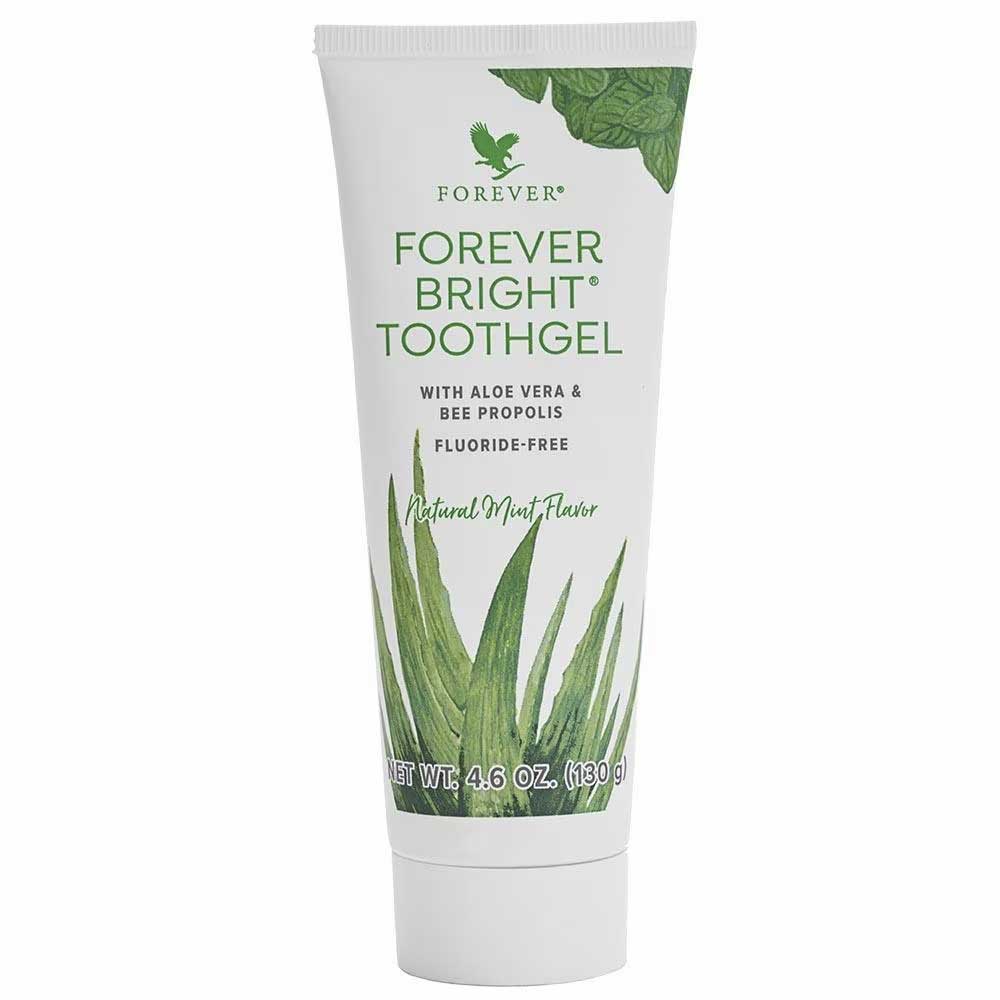 خمیردندان فوراور + آلوئه ورا، عسل و بدون فلوراید Forever Bright Toothgel — تصویر ۲