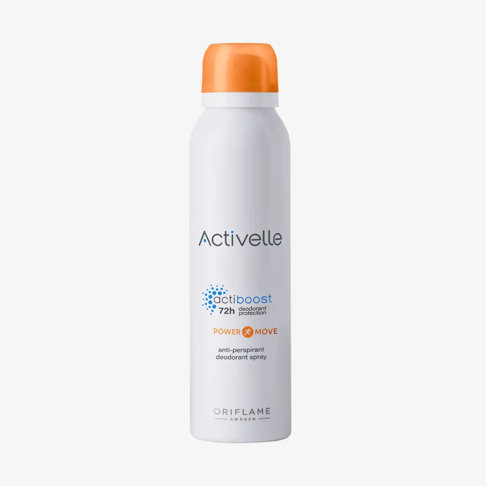 اسپری بدن ضدتعریق اکتیول پاور مو اوریفلیم Activelle Power Move Anti-Perspirant Body Spray 72h