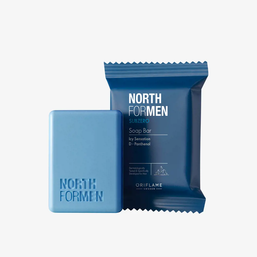 صابون قالبی نورث فور من ساب زیرو اوریفلیم North For Men Subzero Soap Bar