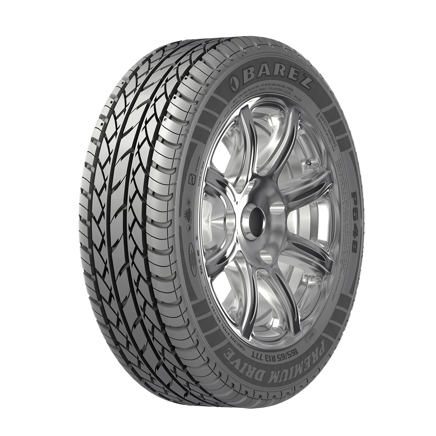 لاستیک بارز |سایز 185/65R15 |مدل P648 (PREMIUM DRIVE)-یک جفت (2 حلقه)