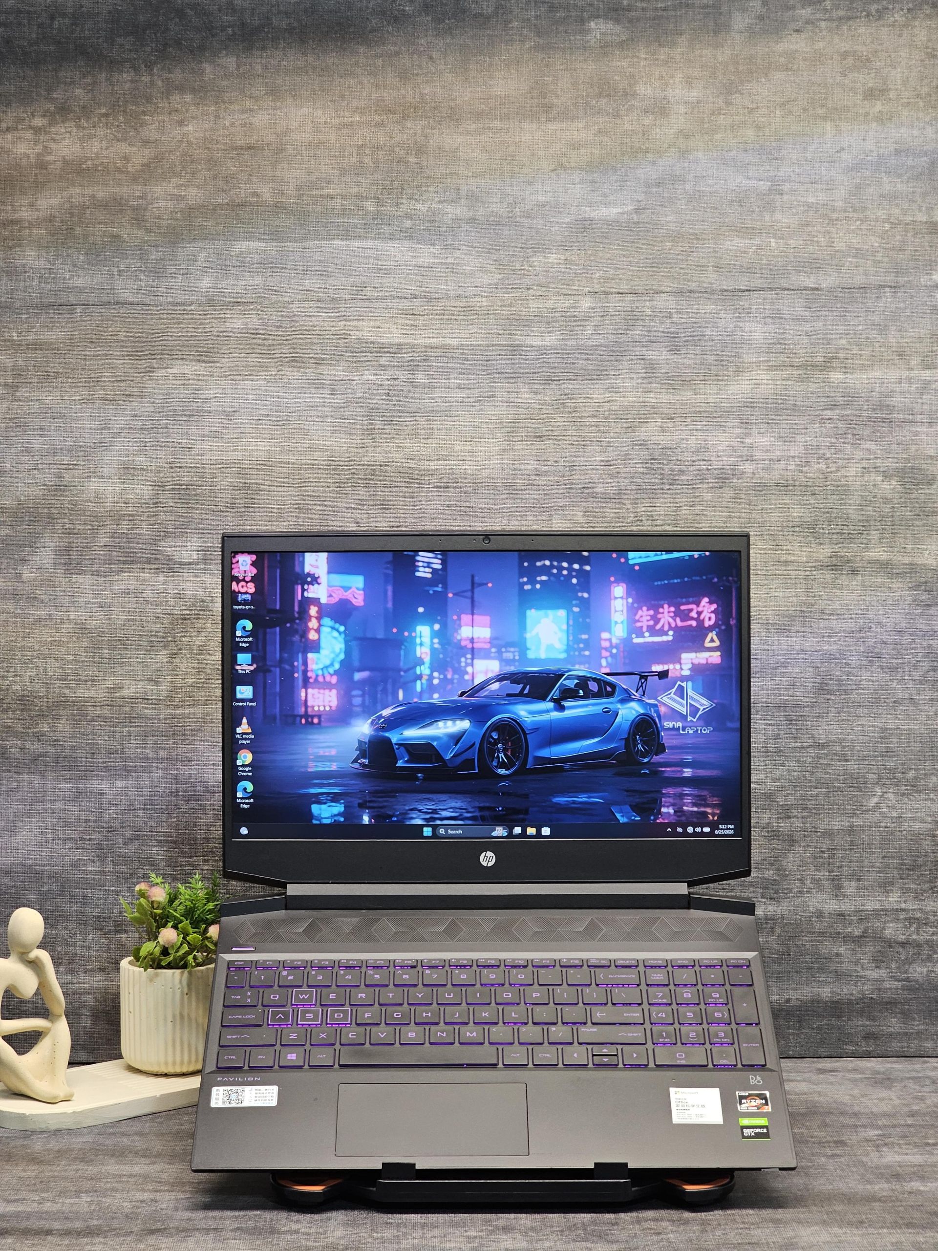HP Pavilion Gaming 15 | RYZEN 7-4800H | 4GB GTX 1650 Ti — تصویر ۴