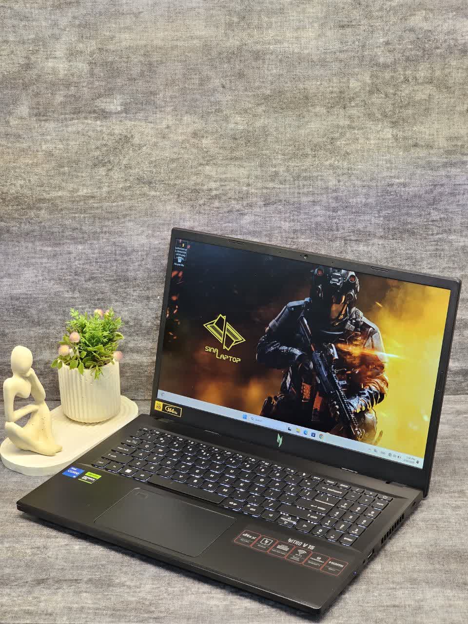 Acer Nitro V Core i5-13420H | لپ‌تاپ گیمینگ 6GB RTX 3050 رم 16 | نیترو وی — تصویر ۲