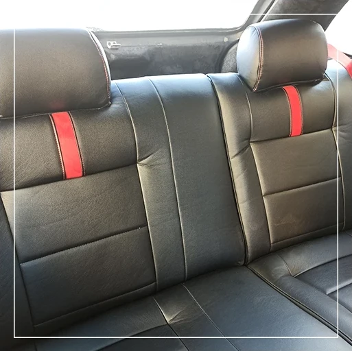روکش صندلی فولکس واگن گل Volkswagen مدل نوار وسط برند R-1248) ECCCO) — تصویر ۵