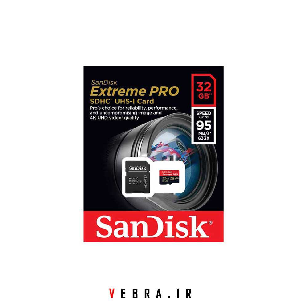 کارت حافظه مدل Sandisk 32GB Extreme PRO — تصویر ۲