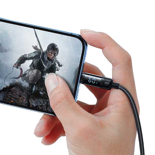 کابل شارژ لایتنینگ 1.2 متر مک دودو Mcdodo Digital Display Data Cable CA-5000 — تصویر ۶
