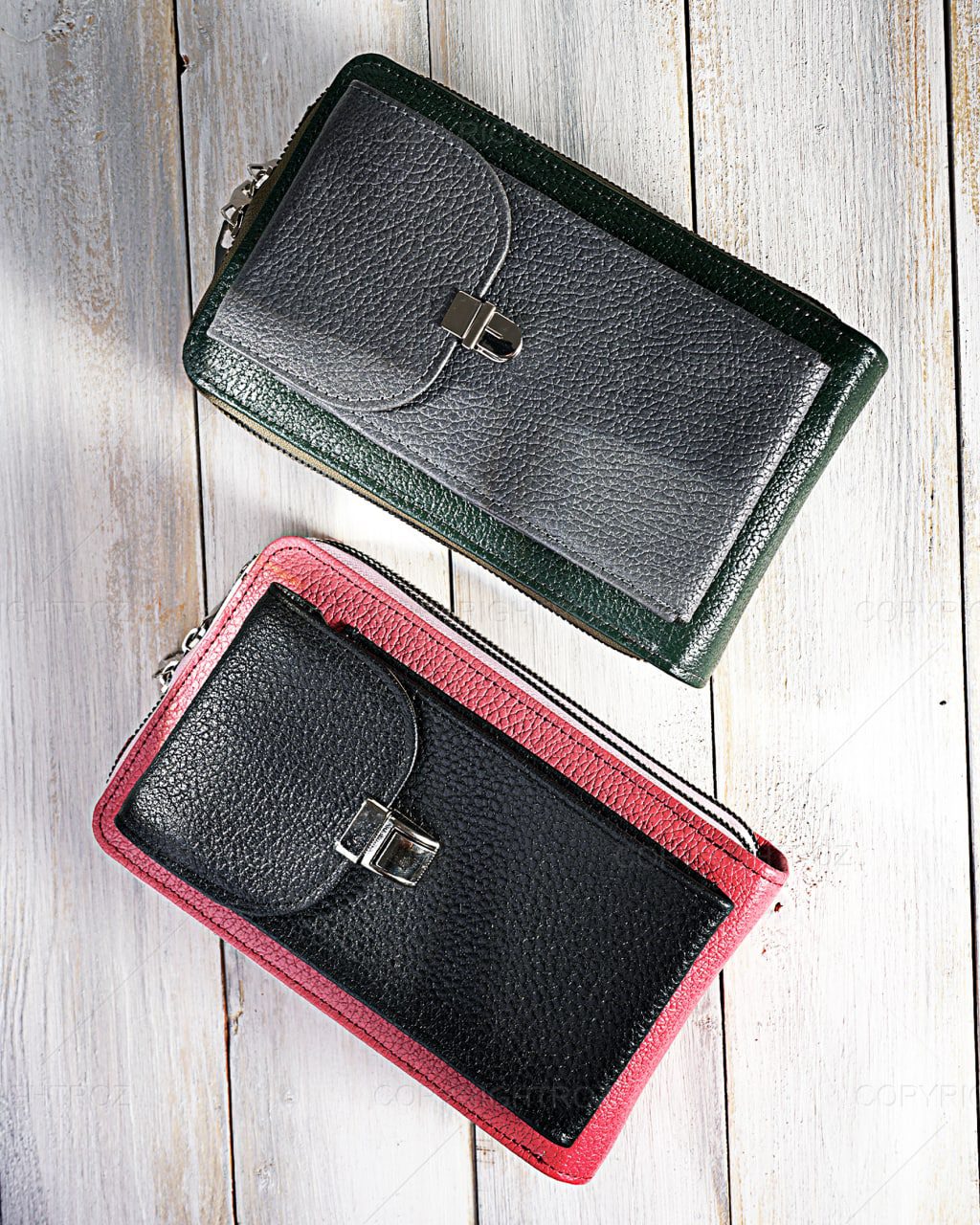 کیف دوشی چرم طبیعی مدل 936 — تصویر ۶