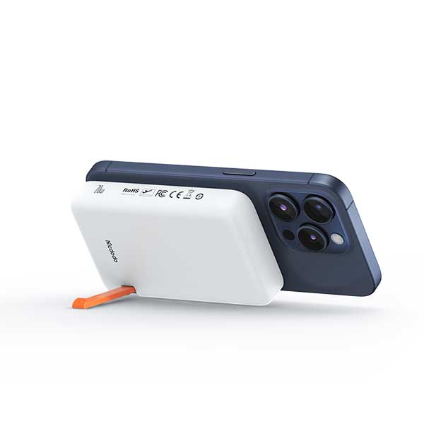 پاوربانک وایرلس مگنتی 10000 مک دودو Mcdodo Built-in Magnetic Wireless 20W Power Bank MC-510 — تصویر ۶