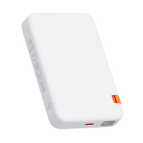 پاوربانک وایرلس مگنتی 10000 مک دودو Mcdodo Built-in Magnetic Wireless 20W Power Bank MC-510 — تصویر ۳