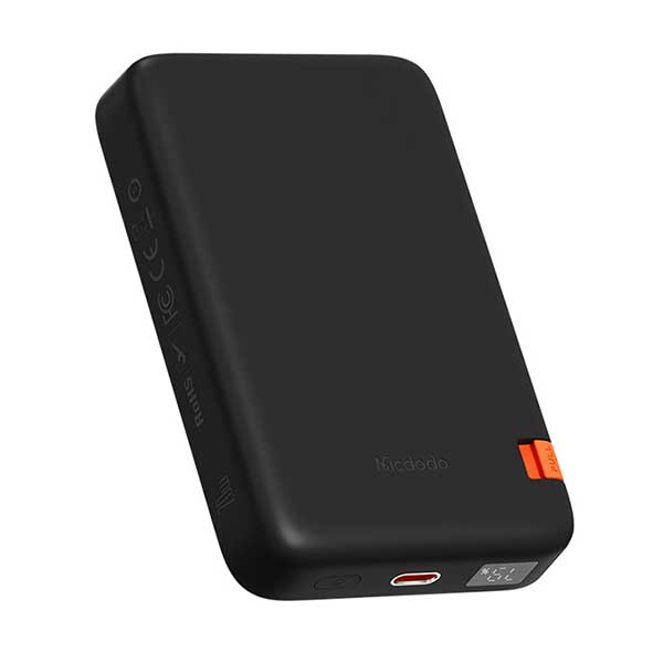 پاوربانک وایرلس مگنتی 10000 مک دودو Mcdodo Built-in Magnetic Wireless 20W Power Bank MC-510