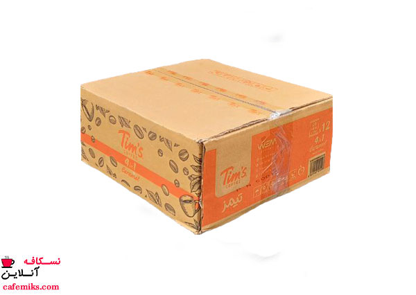 کافی میکس تیمز کارامل عمده 12 بسته 20 عددی