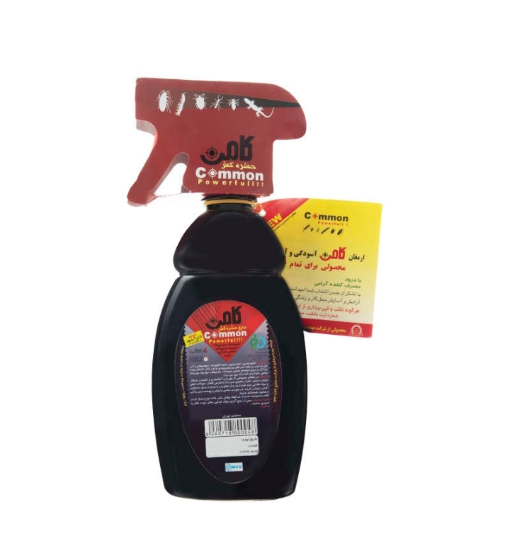 اسپری حشره کش کامن مدل powerfull حجم 400 میلی لیتر — تصویر ۲