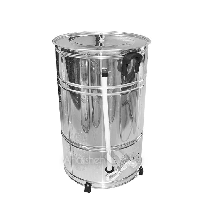 کره گیر 60 لیتری استیل (تایمردار) — تصویر ۴