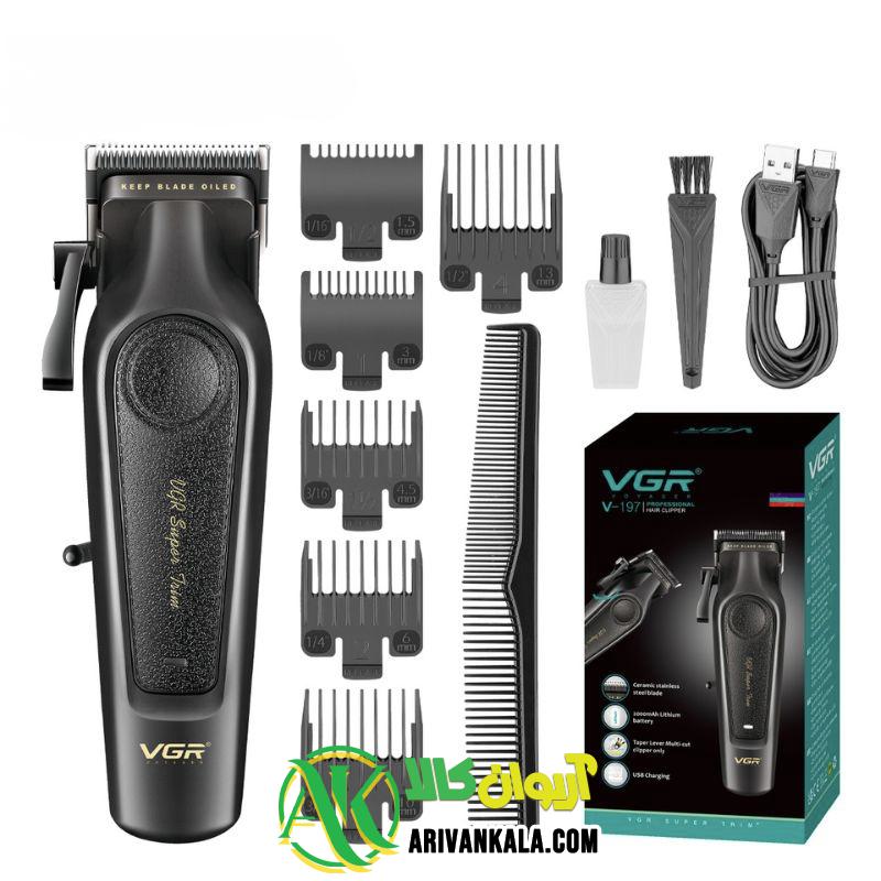 ماشین اصلاح موی سر وی جی آر مدل V-197